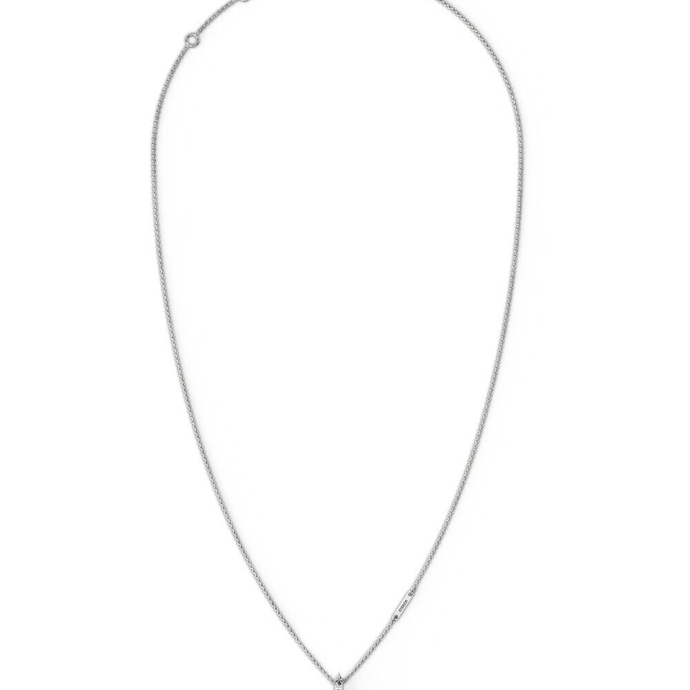 Celestial Heart Necklace Silver_0