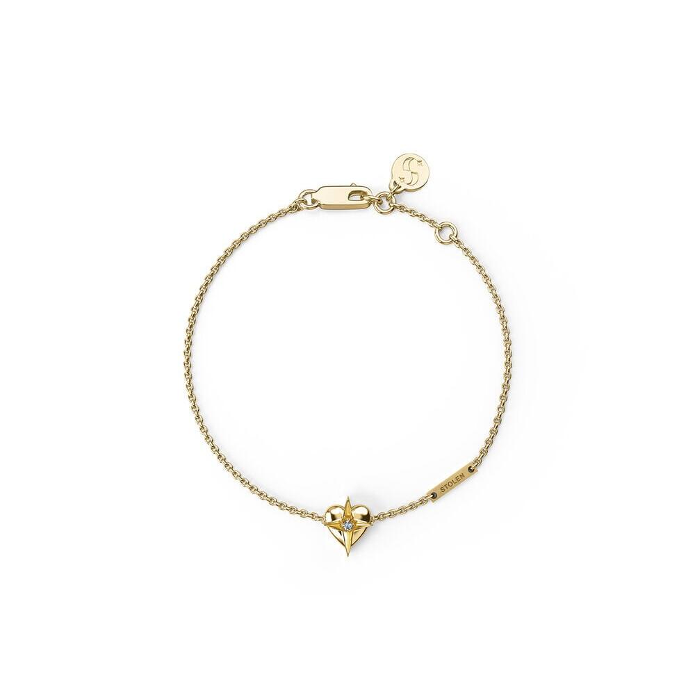 Celestial Heart Bracelet Gold_0