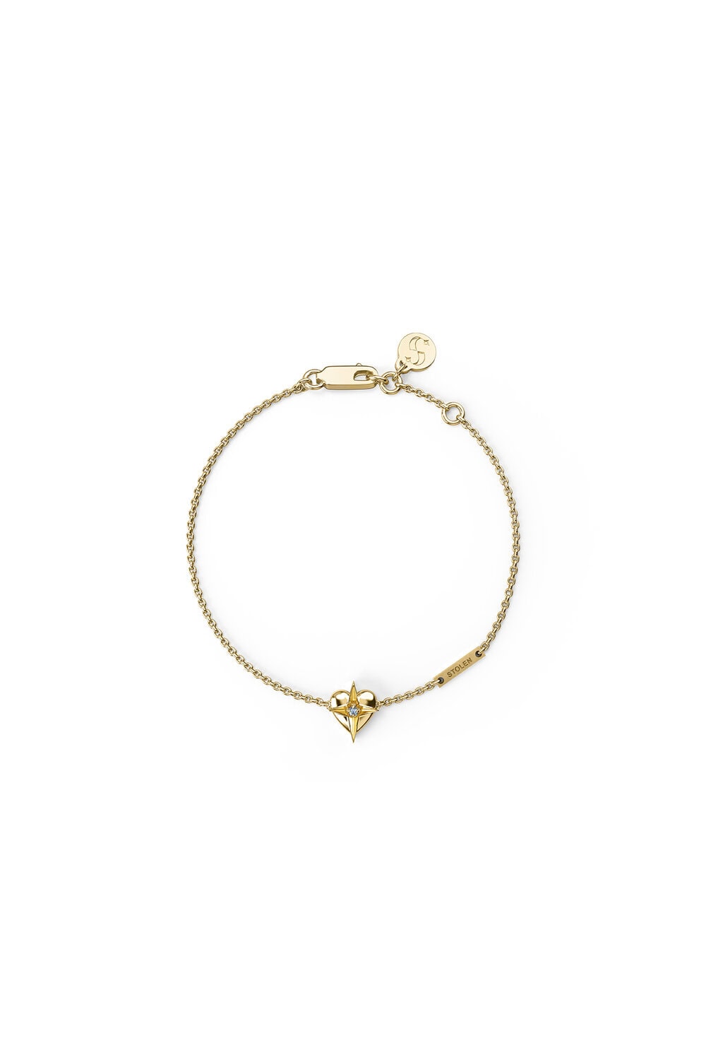 Celestial Heart Bracelet Gold_0