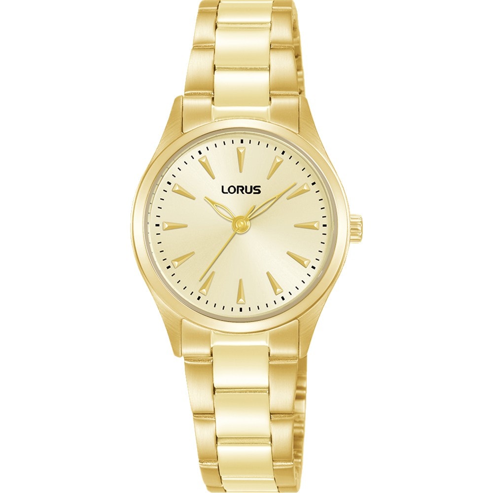 Ladies Gold Analogue Watch 50m_0