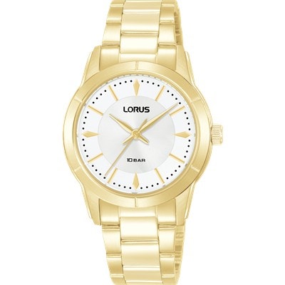 Ladies Gold Analogue Watch 100m_0