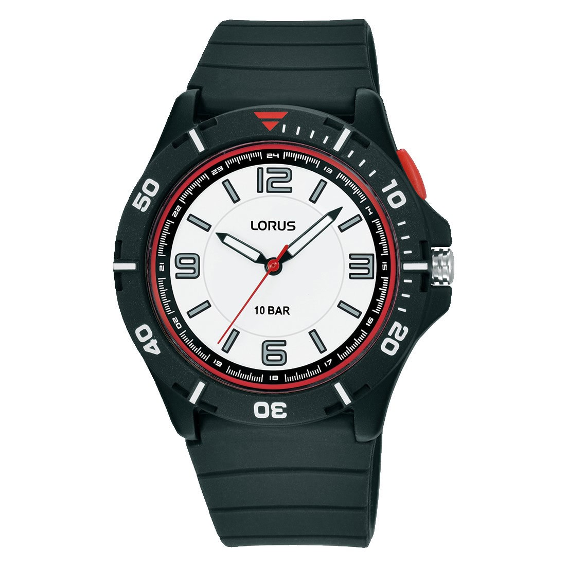 Black Analogue Watch 100m_0