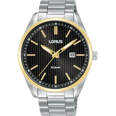 Gents Bi Tone Analogue Watch 100m_0