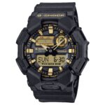 G Shock Duo Watch Black and Gold 200m_0