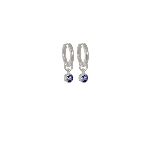 Evolve September Huggies Silver and Iolite_0