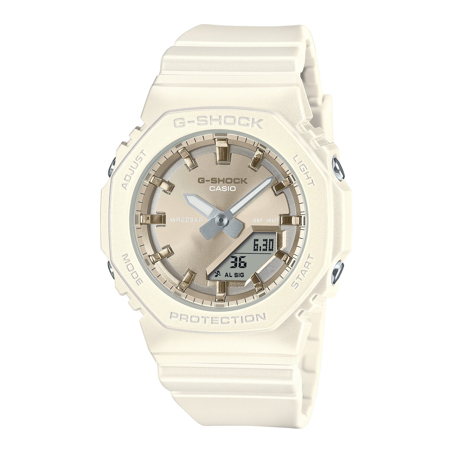 G Shock Duo Silky Tone White 200m_0