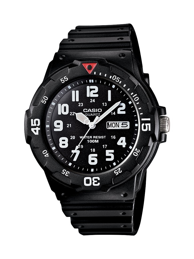 Casio Black Analogue Watch 100m_0