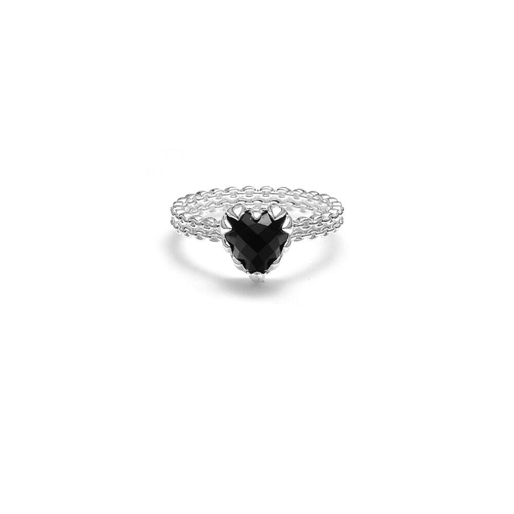 Mini Claw Ring Onyx_0