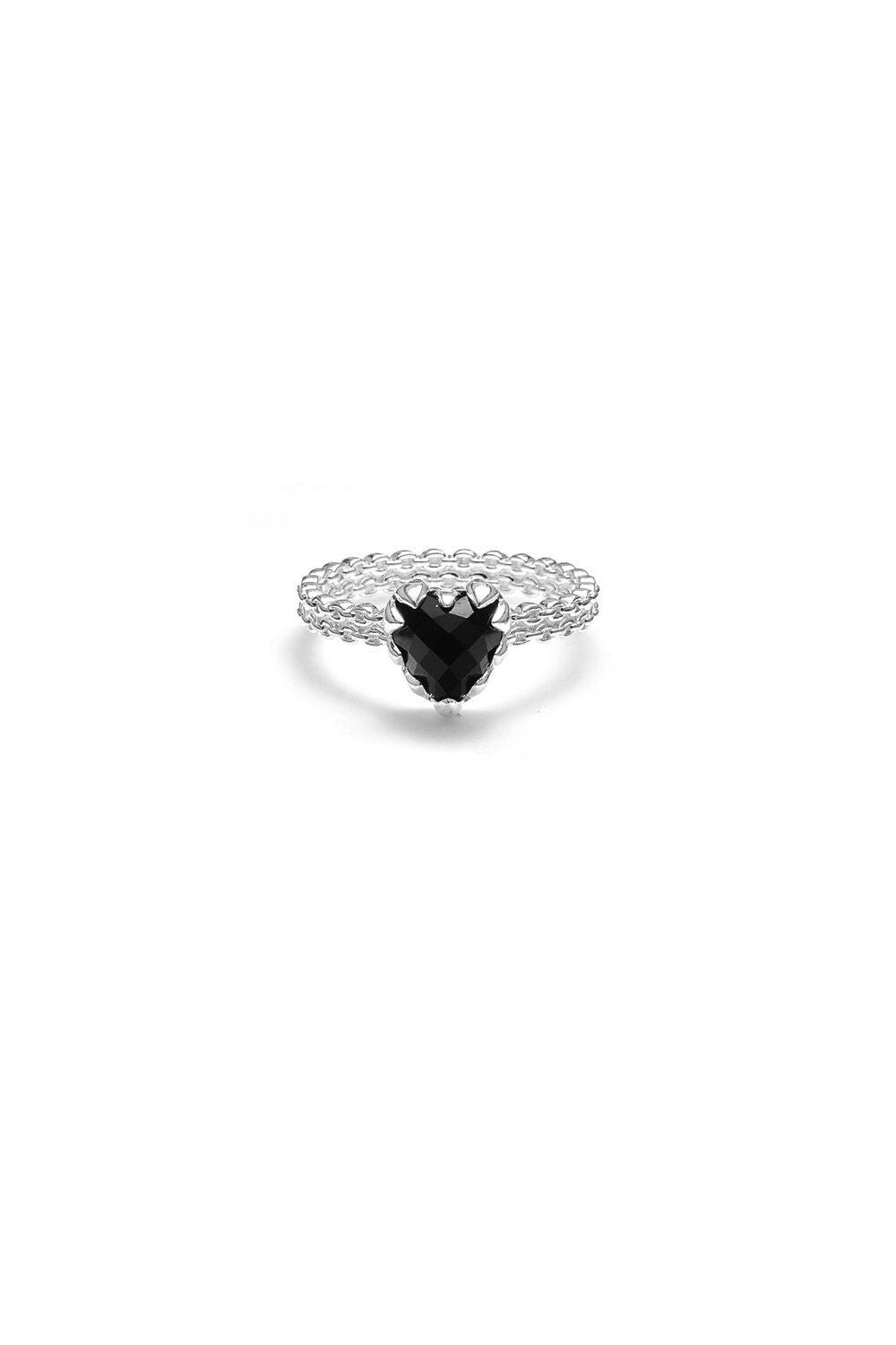 Mini Claw Ring Onyx_0