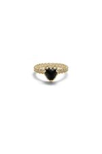 Mini Claw Ring Gold Plated_0