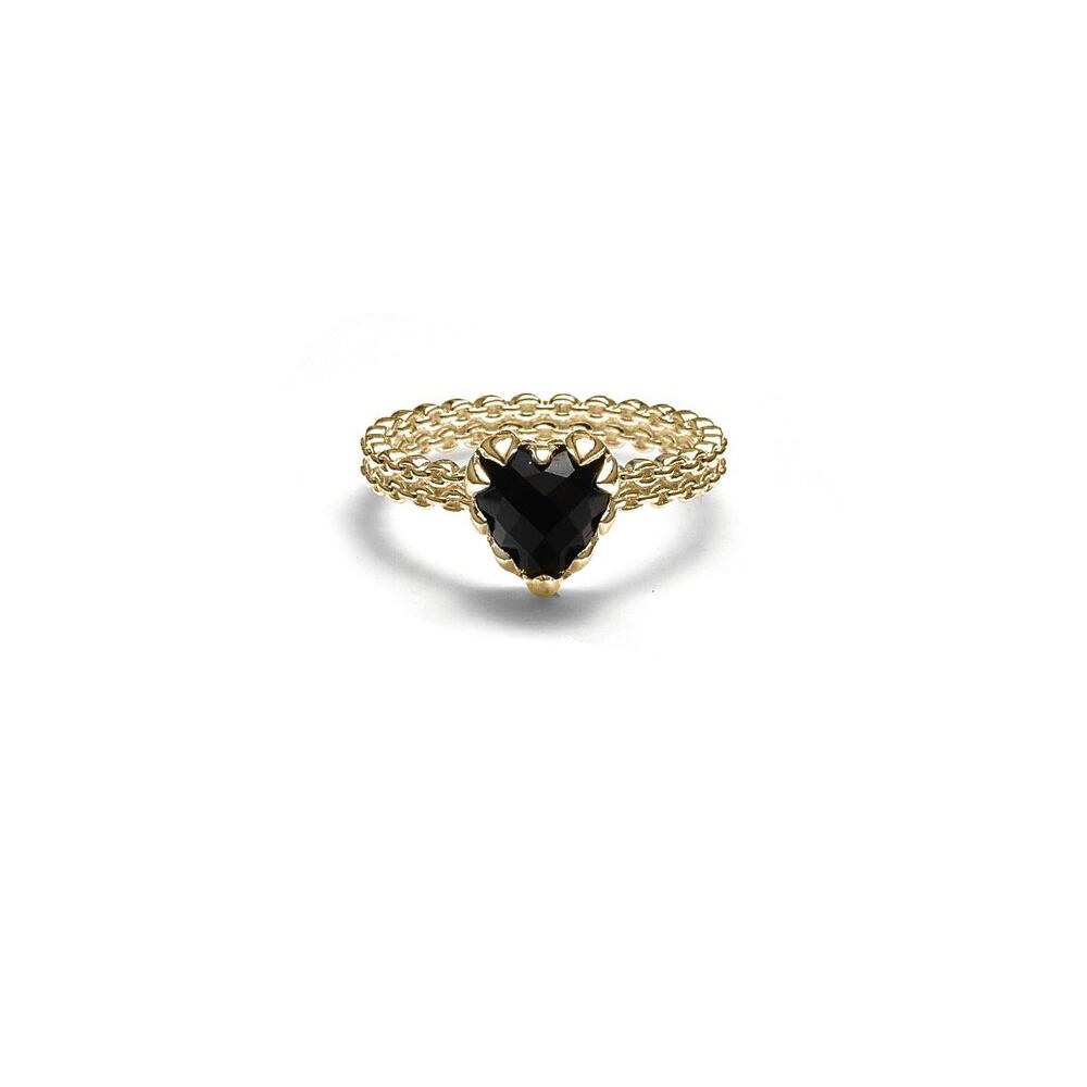 Mini Claw Ring Gold Plated_0