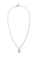Hidden Hearts Necklace (Gothic S) Sterling Silver_0