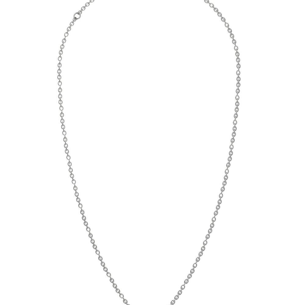 Death Metal Hearts Necklace Silver_0