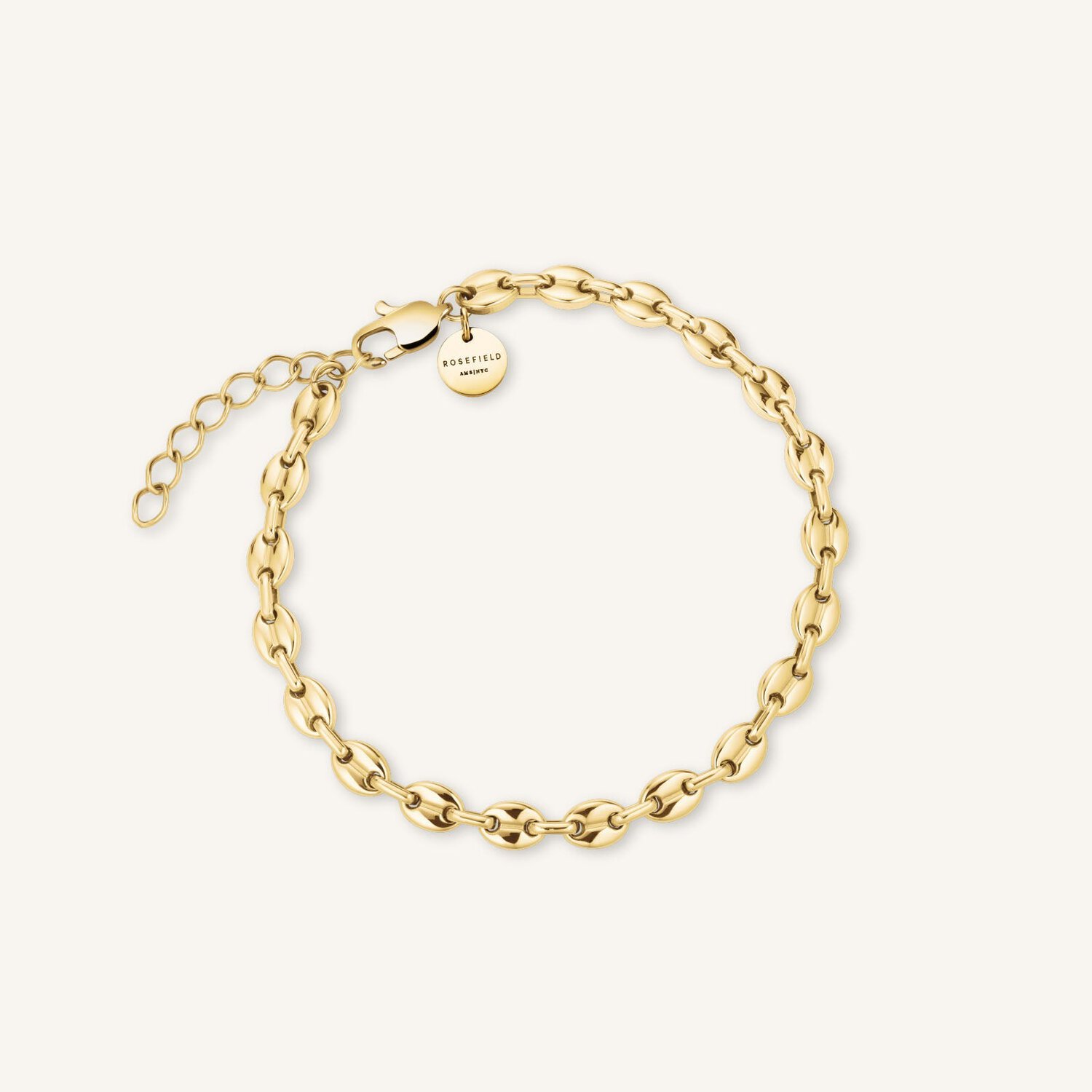 Coffee Bean Chain Bracelet_0