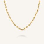 Coffee Bean Chain Necklace_0