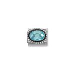 Nomination Light Blue CZ Composable Link Charm_0