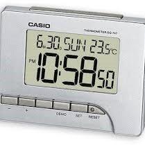 Casio digital w thermometer alarm clock_0