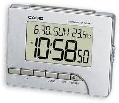 Casio digital w thermometer alarm clock_0