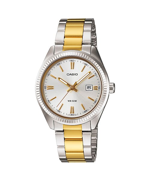 Ladies Two-Tone Analogue Watch 50m_0