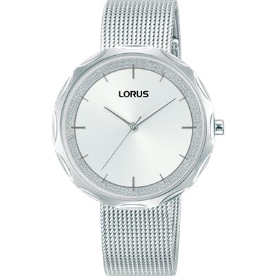 Lorus ladies dress analog watch mesh strap 50m WR_0