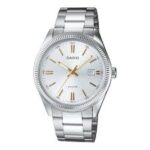 Casio Silver Analogue Watch_0
