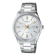 Casio Silver Analogue Watch_0