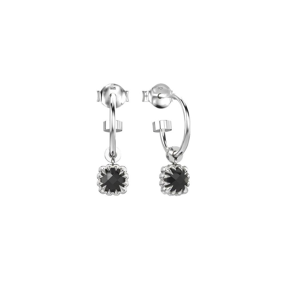 SGC Baby Claw Anchor Sleeper sterling silver and onyx_0