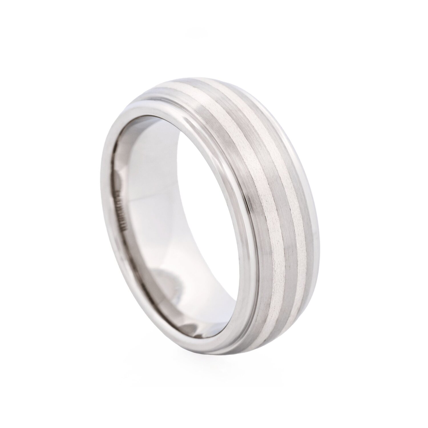 Stainless Steel Brushed Ring_0