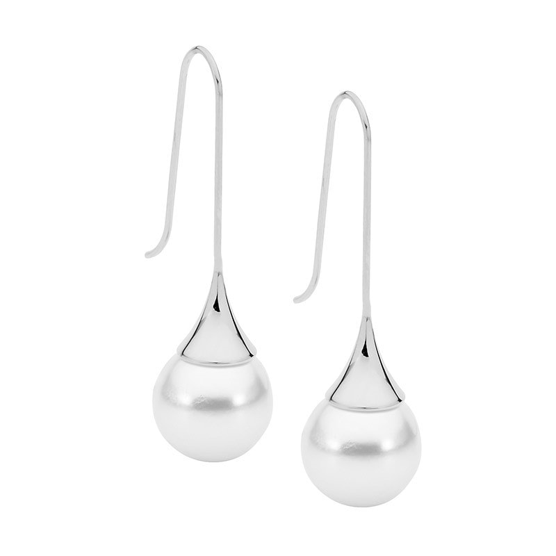 Stainless Steel Long Drop Earrings_0