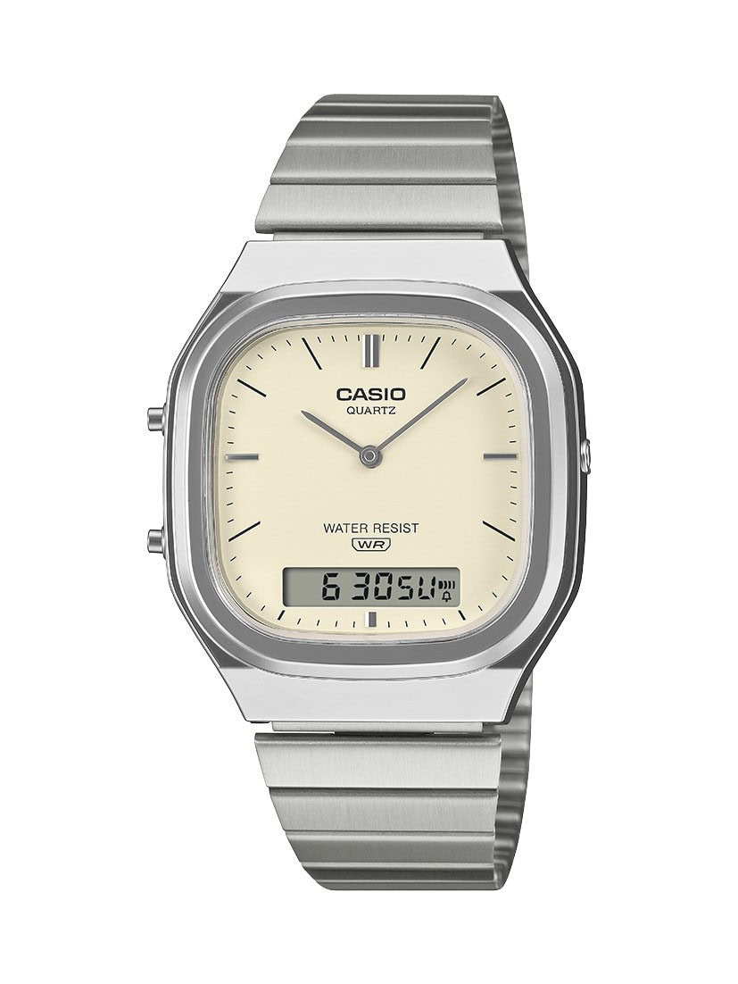 Casio Duo Watch Cream Face_0