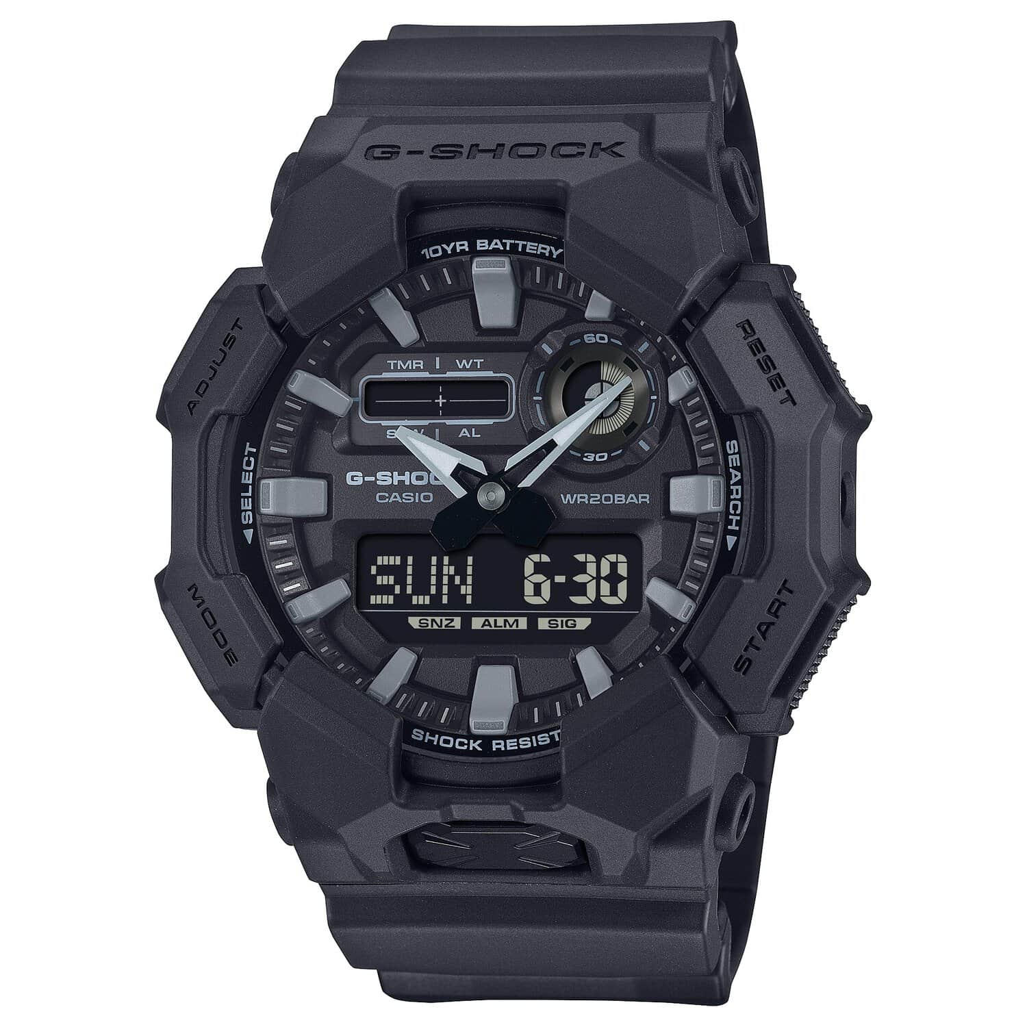 G-Shock Duo Rugged Black Watch 200m_0