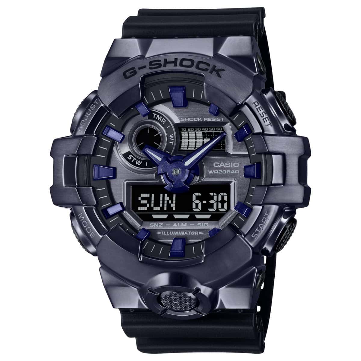 G-Steel Duo Watch Purple/Black 200m_0