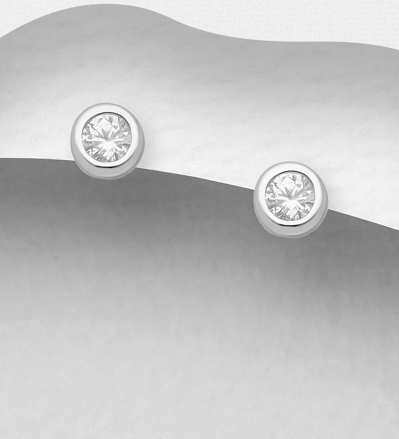 Silver 2mm CZ Studs_0