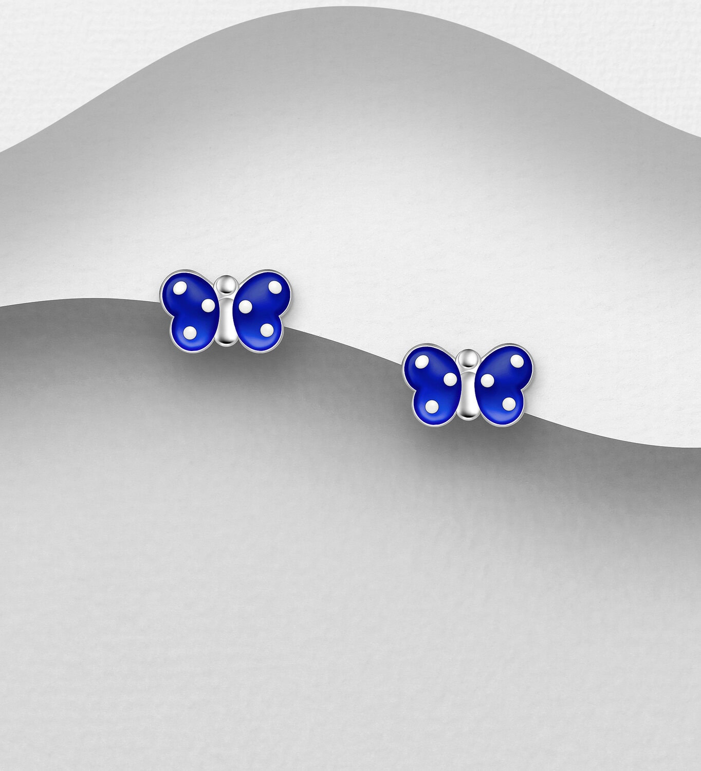 Blue Butterfly Earrings_0
