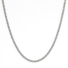 stainless steel curb chain 55cm_0