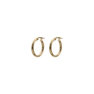 9ct Gold Hoops_0
