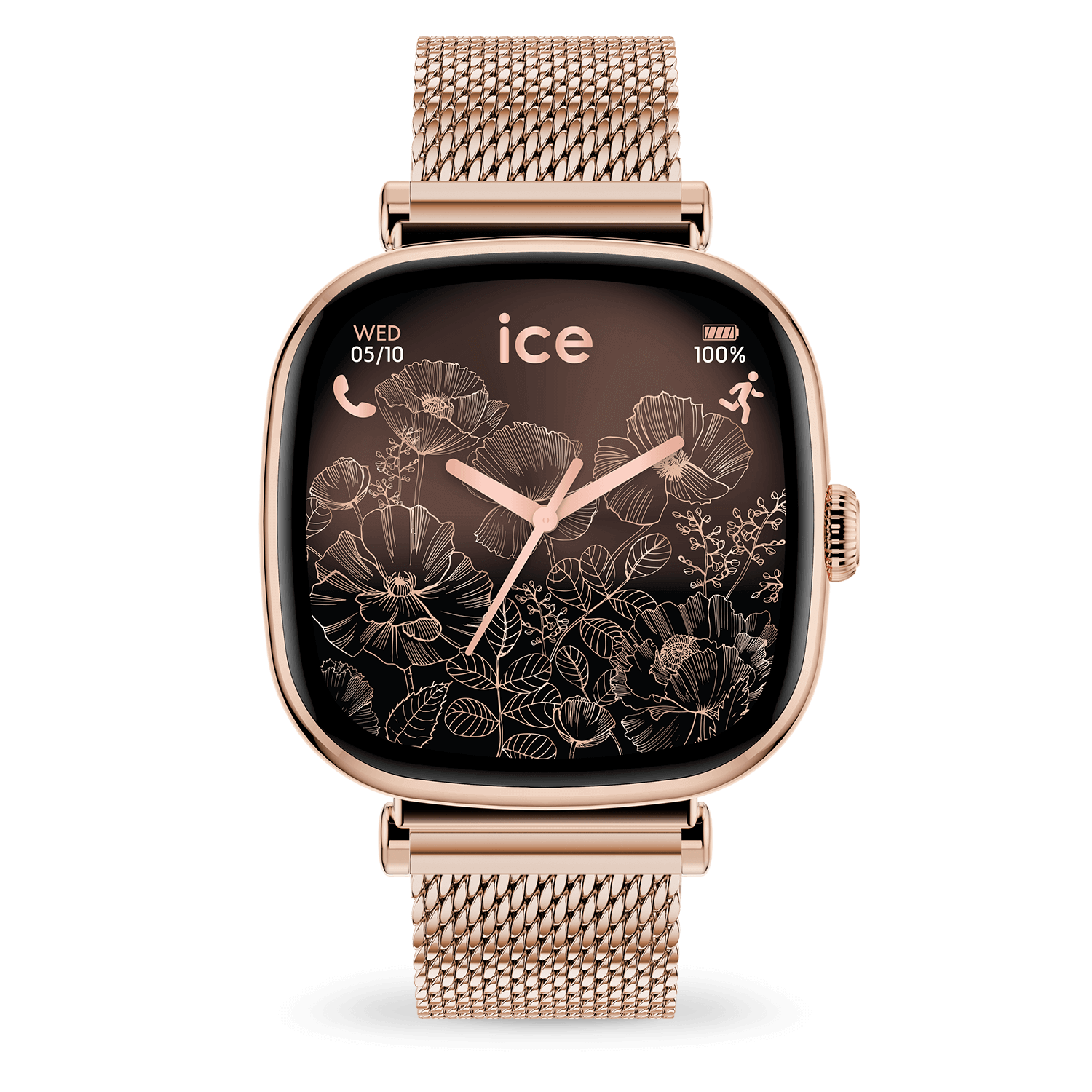 ICE Smart watch 2.0 - Rose Gold - Milanese_0