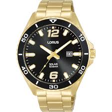 Black and Gold Solar Watch_0