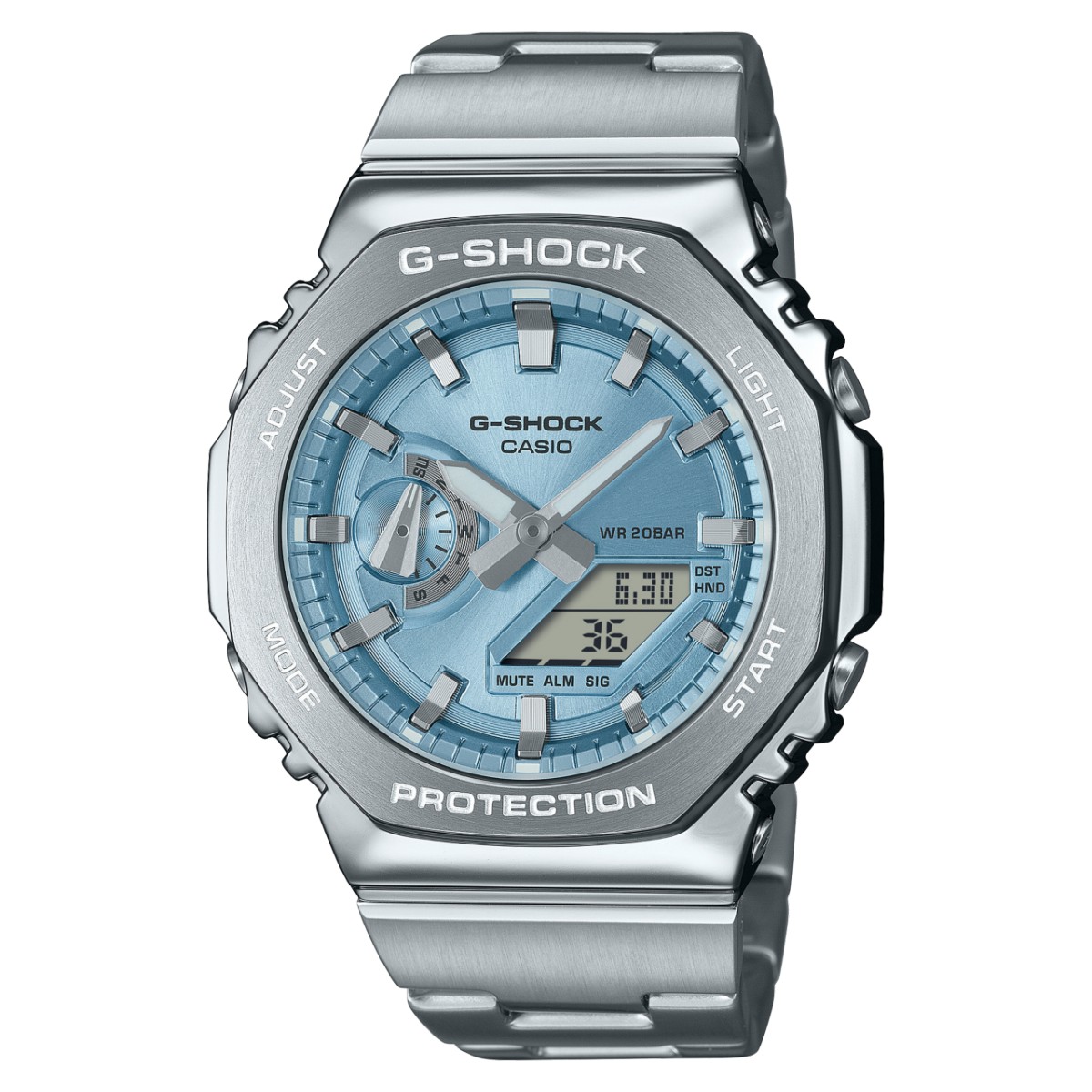 G-Shock Metal Duo Blue Face_0