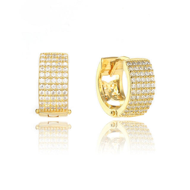 Gold Plated CZ Earrings_0