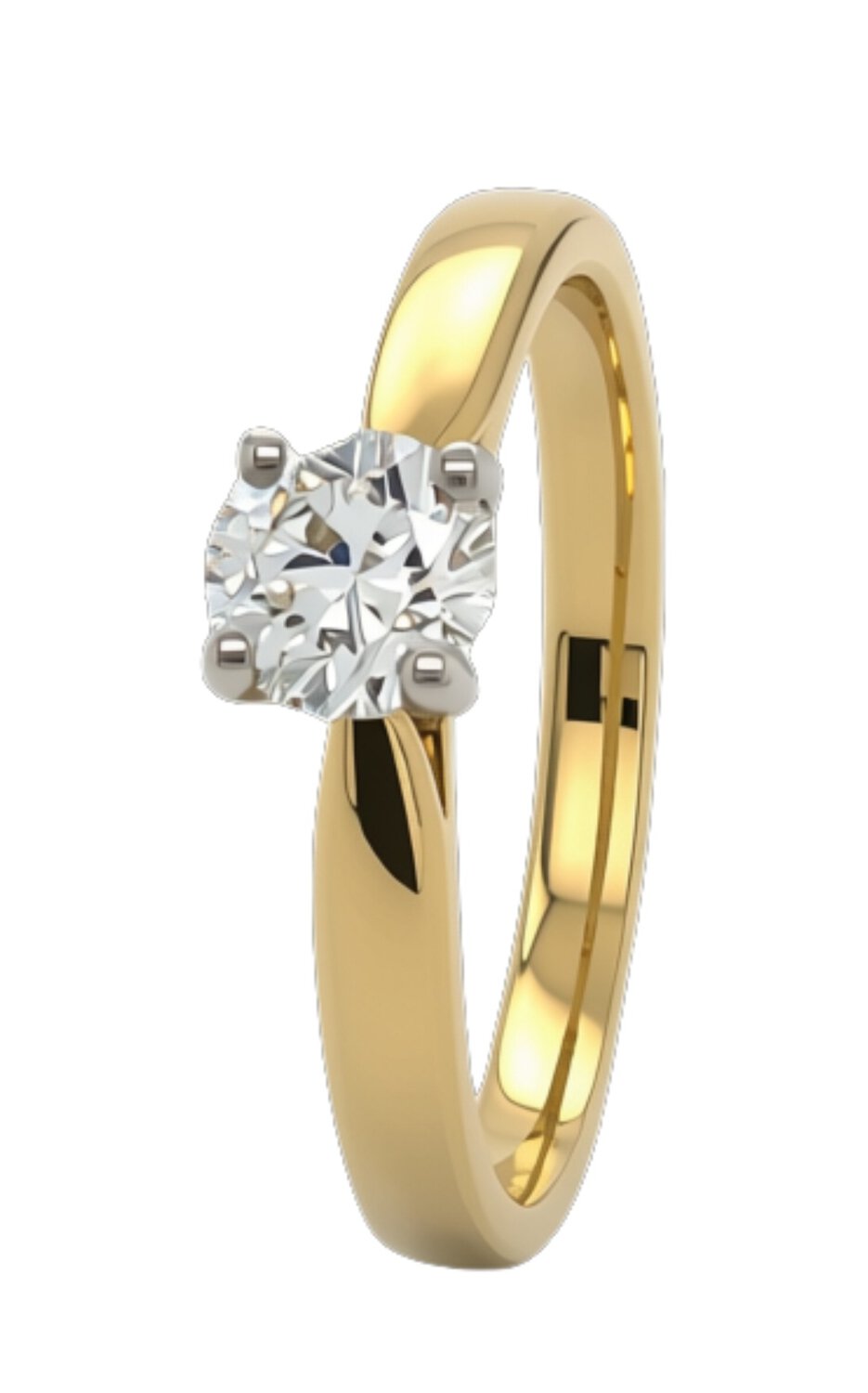 9ct Gold Lab Grown Diamond Ring_0