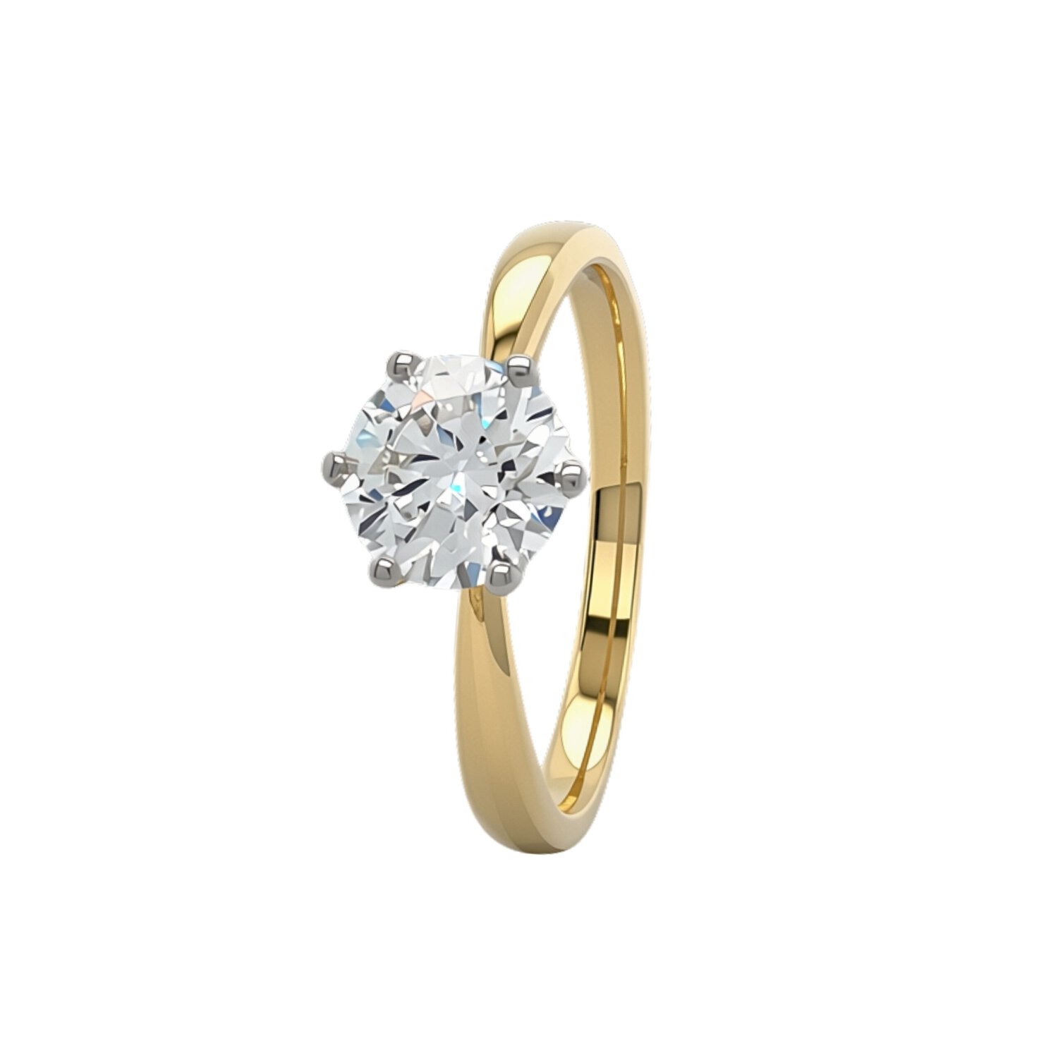 9ct Gold Lab Grown Diamond Ring_0