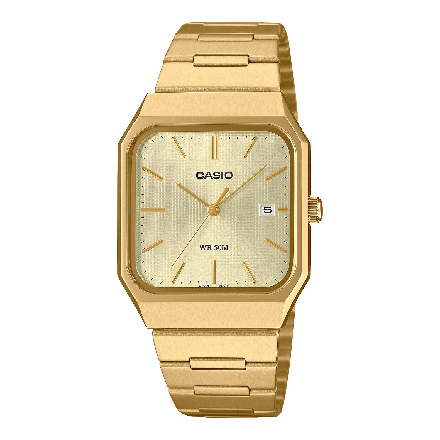 Casio Gold Analogue Watch_0