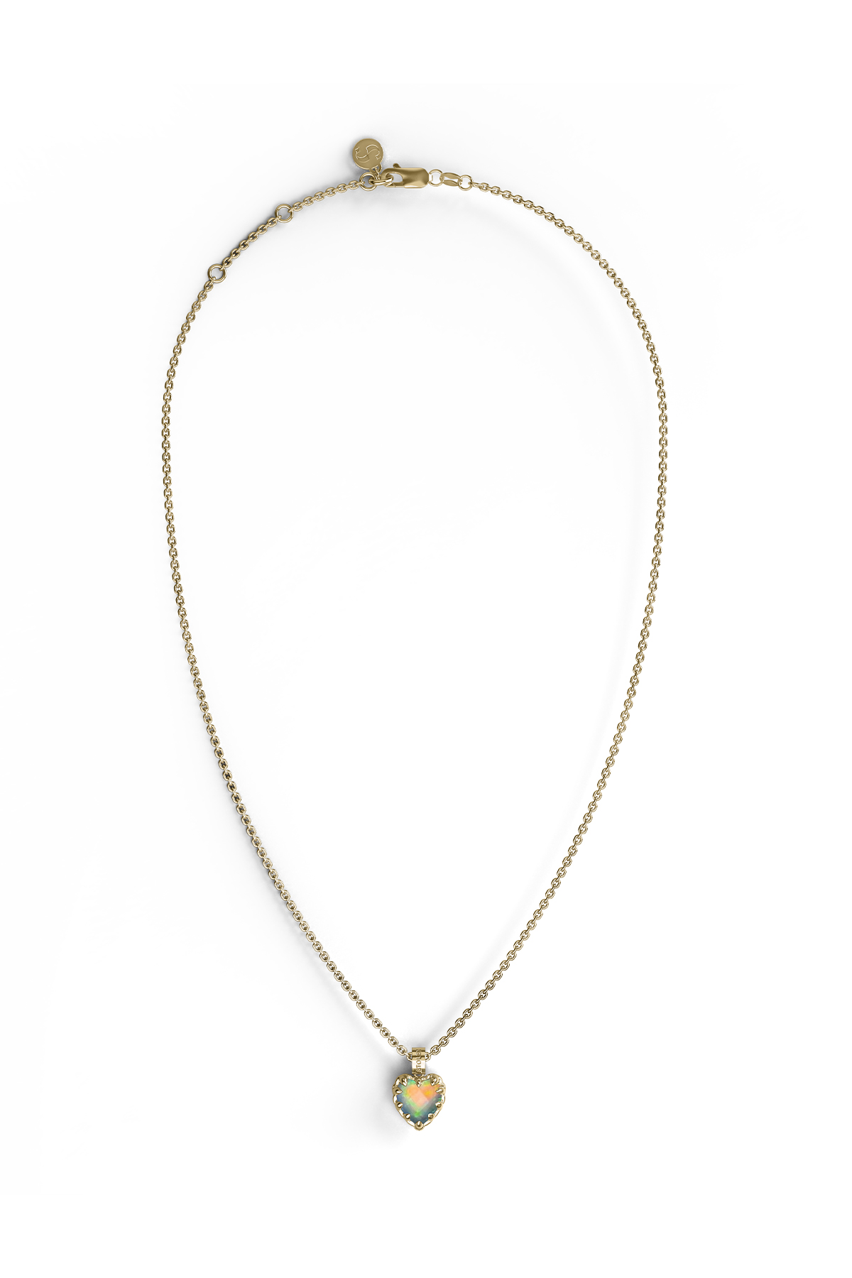 Stolen Girlfriends Club Love Claw Necklace Opal Composite_0