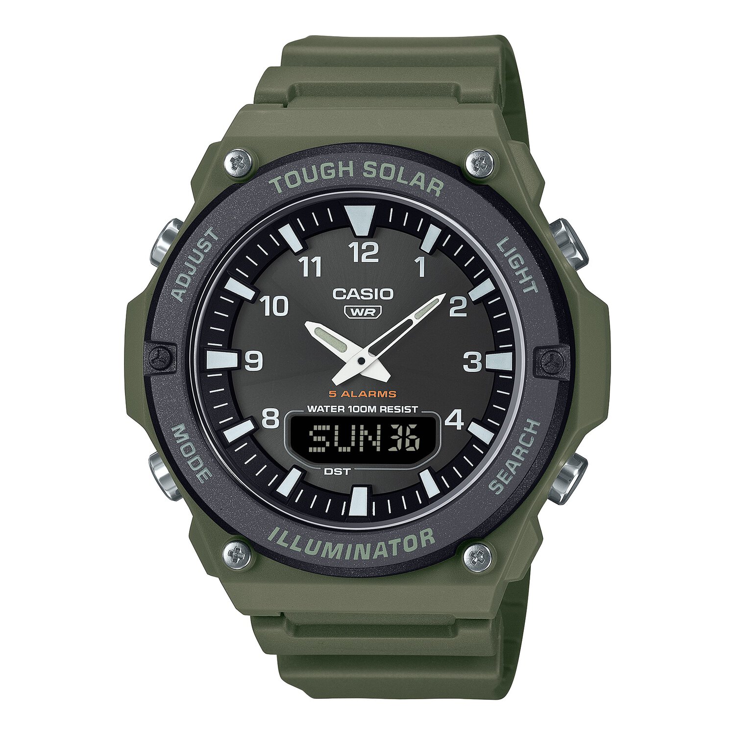 Green Duo Watch - Solar Powered_0