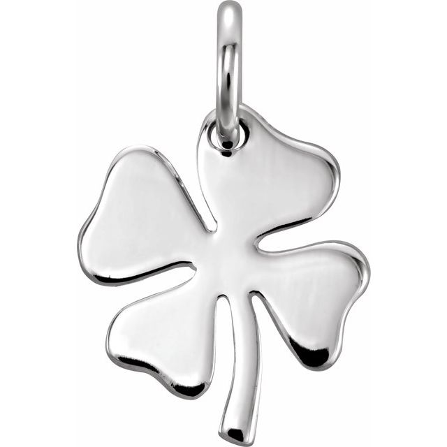 ss four leaf clover charm_0